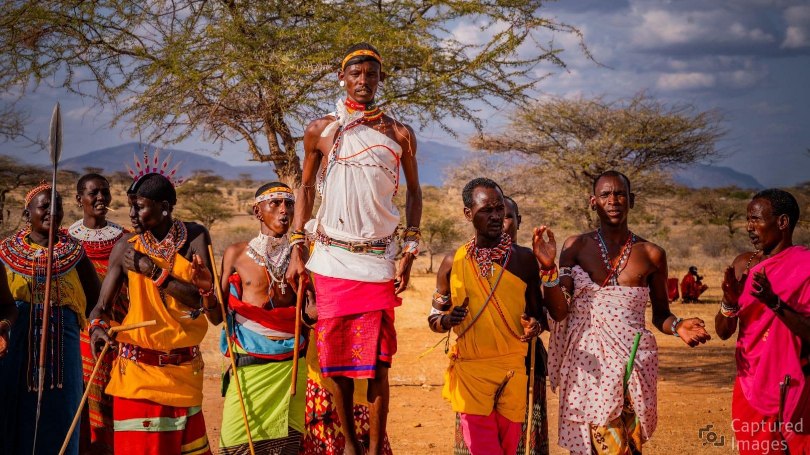 Morans performing Adumu